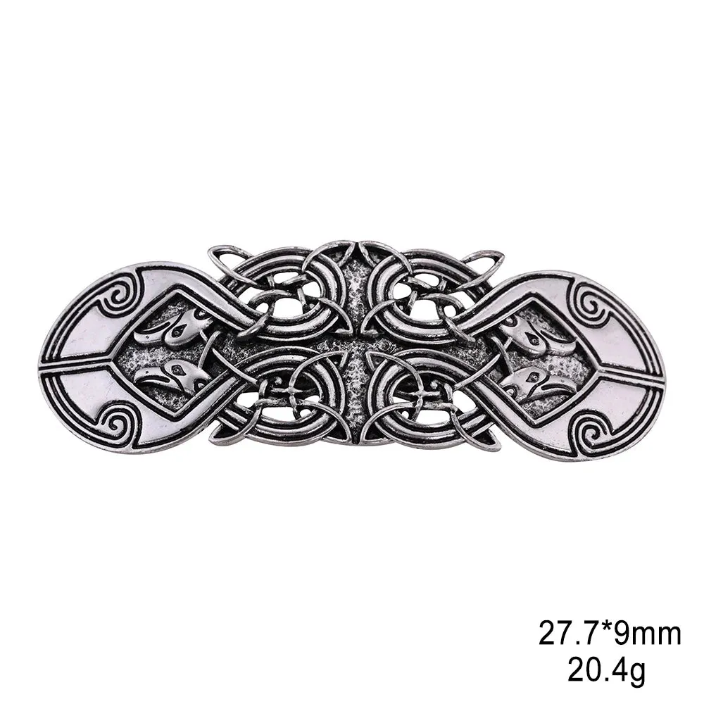 Dawapara Vintage Hairpin Celtics Knot Good Luck Amulet Witch Jewelry Hair Accessories Barrettes for Women Girls