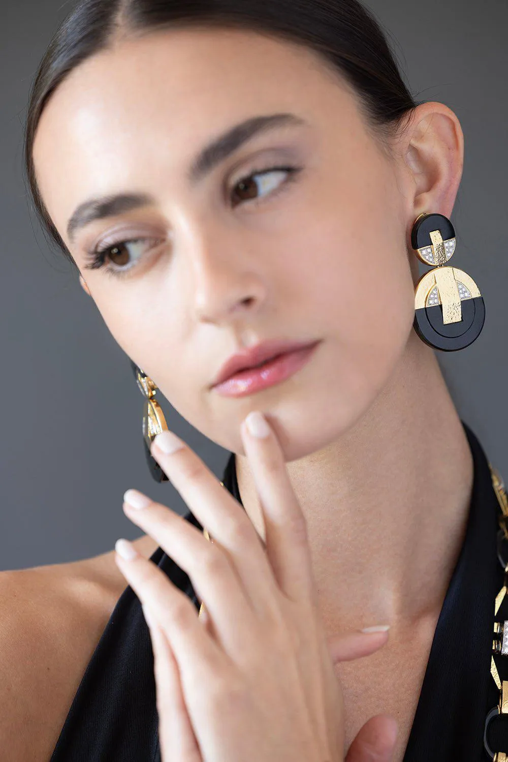 Discus Earrings