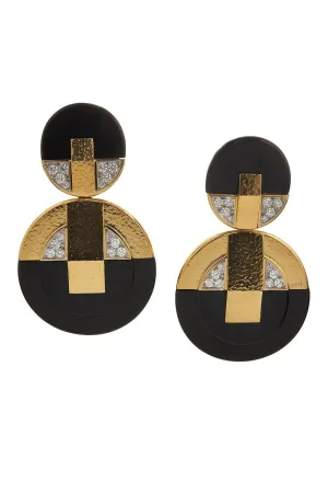 Discus Earrings
