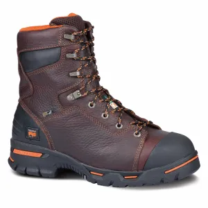 ENDURANCE 8-INCH STEEL SAFETY TOE BOOT - 214-Brown | Timberland TB052561