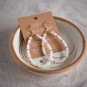 Freebird Teardrop Hoop Earrings