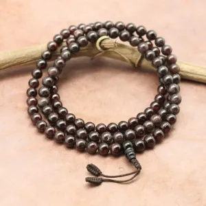 Garnet Manifestation Mala