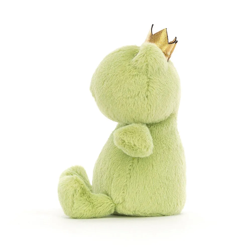 Jellycat Soft Toy Crowning Croaker Green