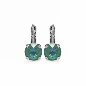 Leverback Earrings in Sun-Kissed Jade