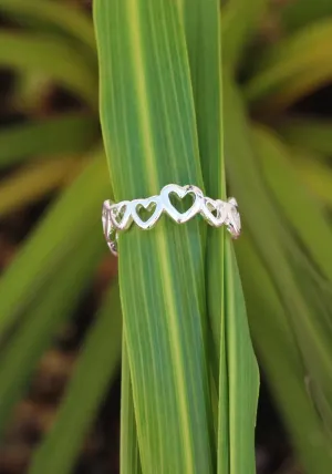 Love Hearts Toe Ring
