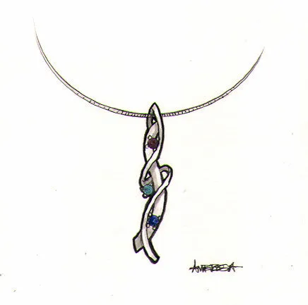 Not Your Traditional Birthstone Necklace