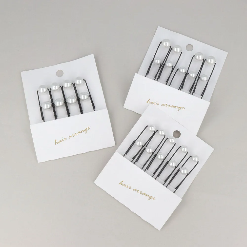 Shiny Pearl Hairpin package