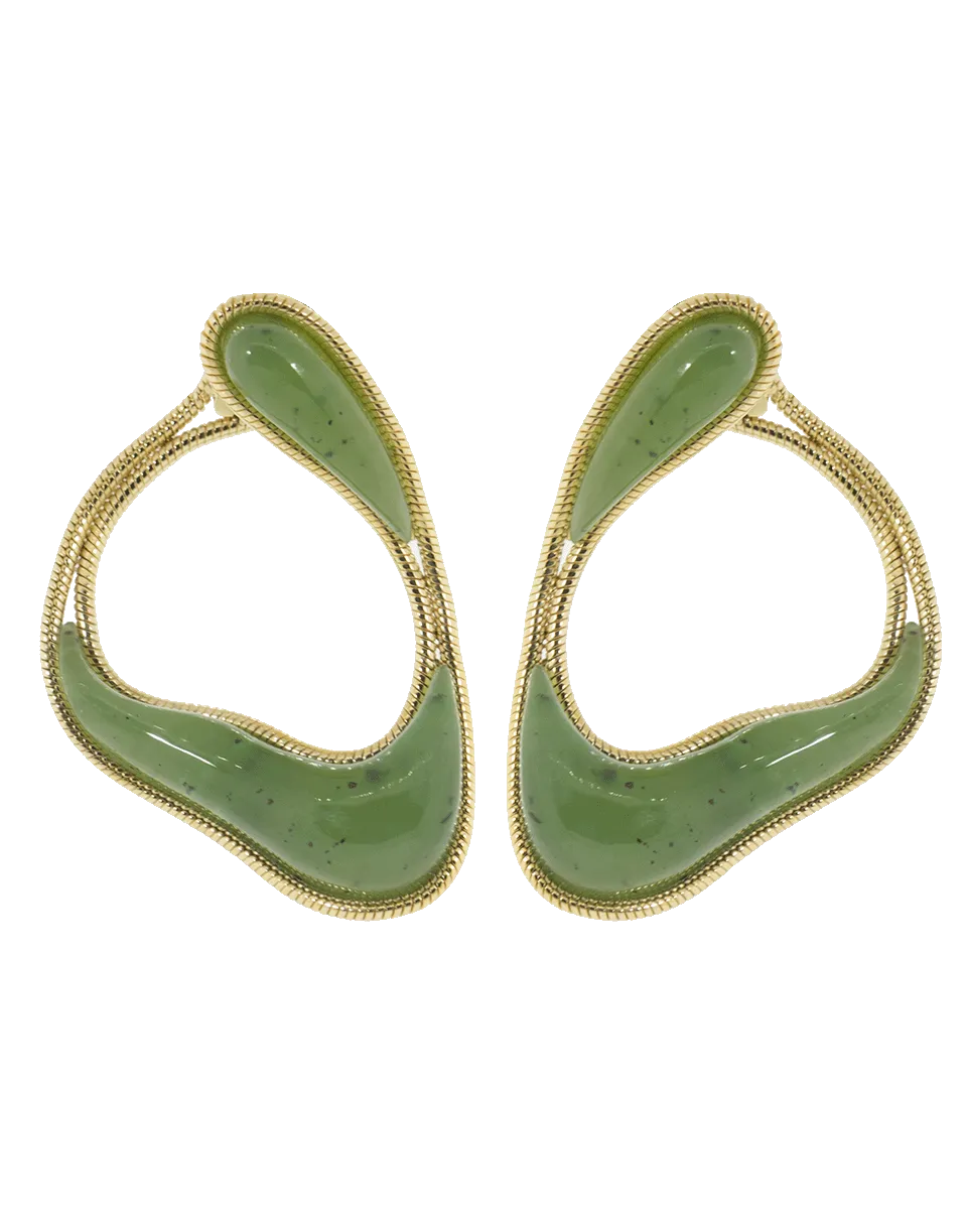 Stream Loop Earrings