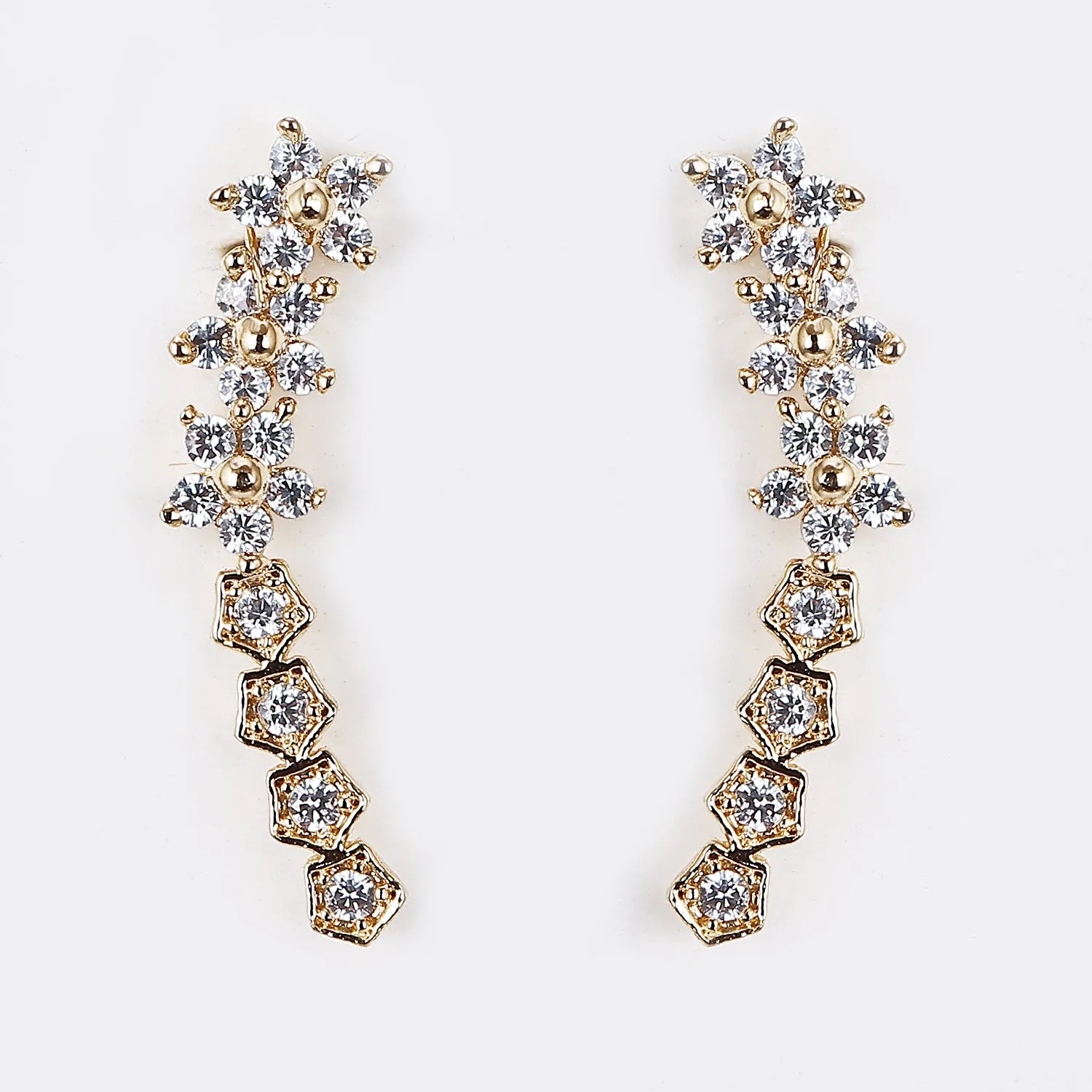 Sukkhi Splendid Gold Plated Cuff Earring for Women