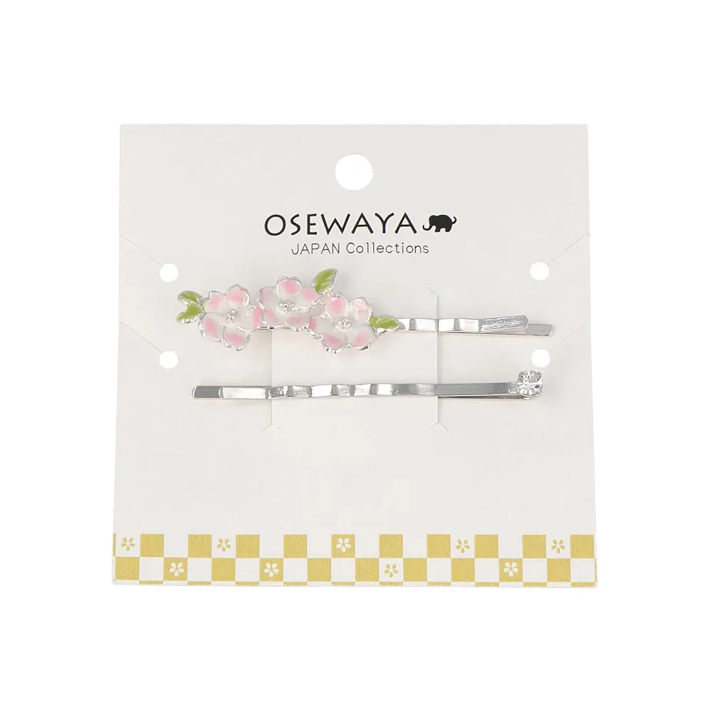 Triple Sakura Hairpin Set