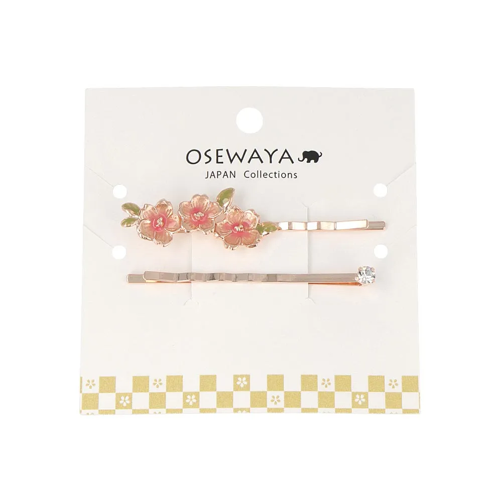 Triple Sakura Hairpin Set