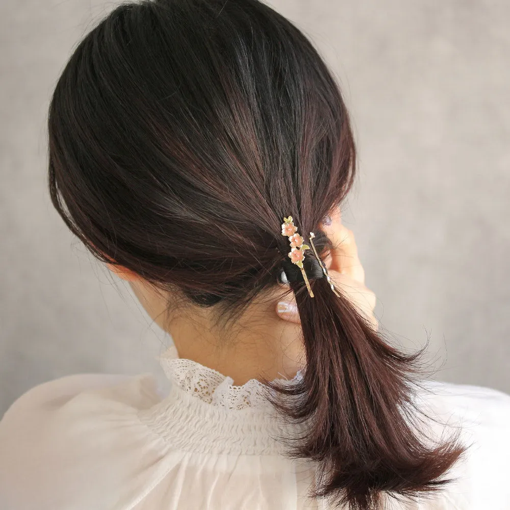Triple Sakura Hairpin Set
