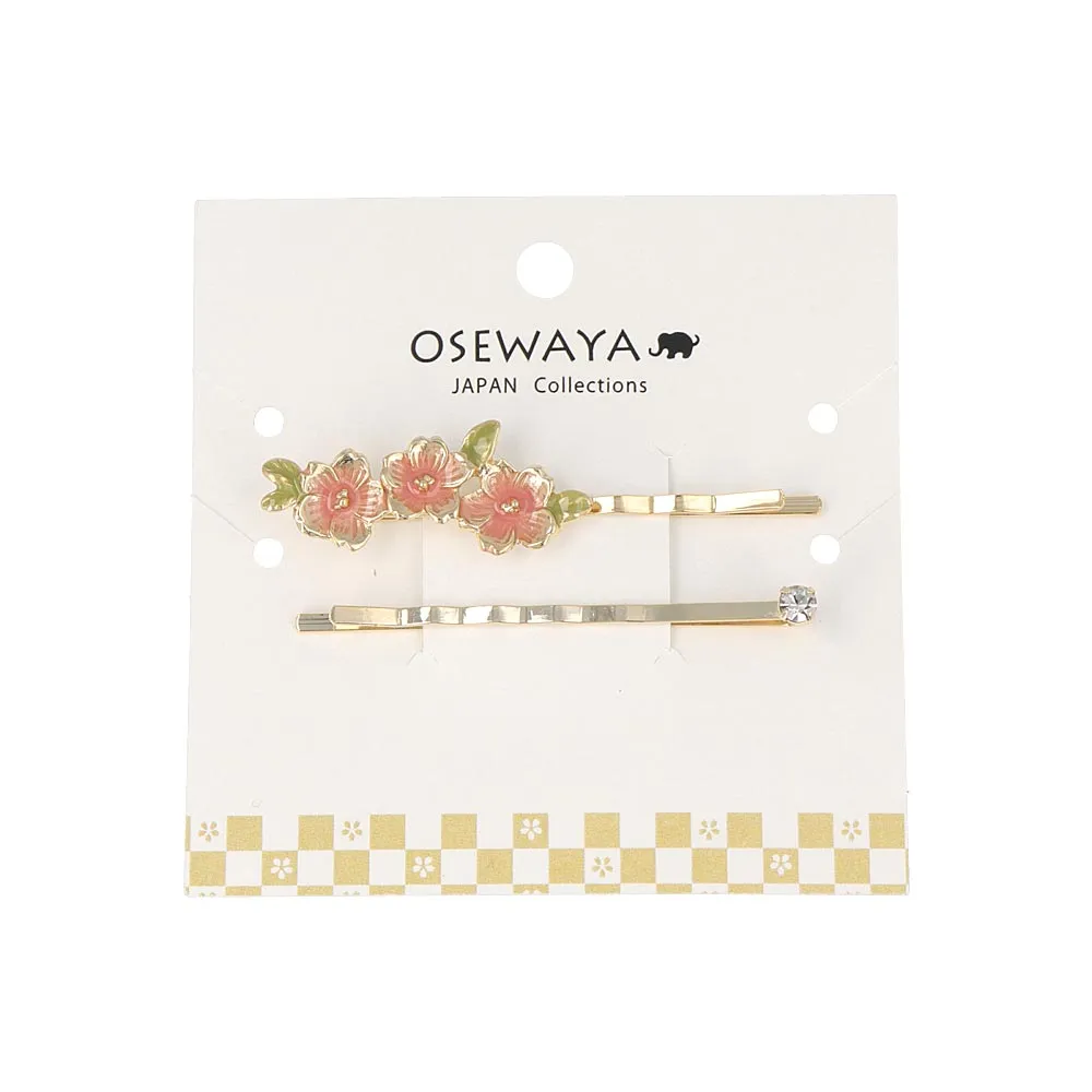 Triple Sakura Hairpin Set