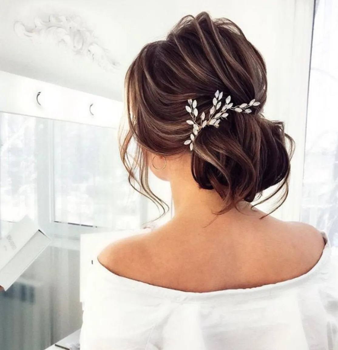 Wedding hairpin Naturalness